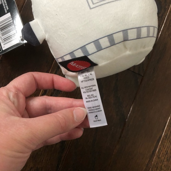 NWT - Star Wars x Cuutopia Mattel 5” Black/White Stormtrooper Soft Plush Toy - Picture 5 of 7